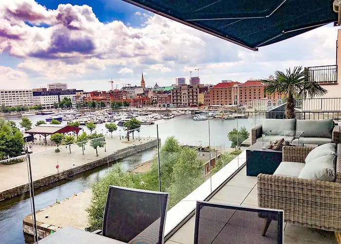 Eilandje Antwerp Super Penthouse Marina 601